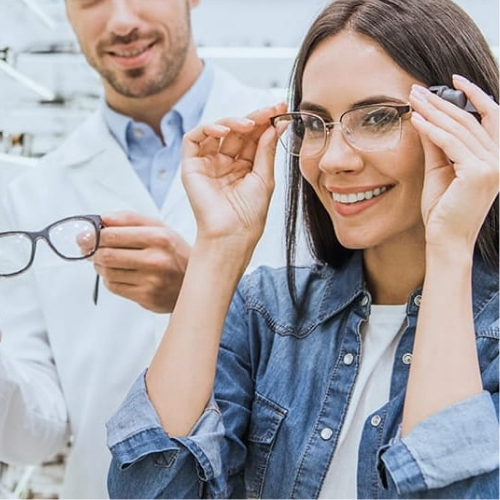 Asesoramiento estético en óptica valle